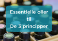Essentielle olier til De 3 principper